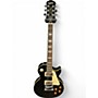 Used Epiphone Les Paul Standard Black Solid Body Electric Guitar Black