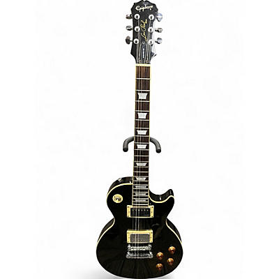 Used Epiphone Les Paul Standard Black Solid Body Electric Guitar