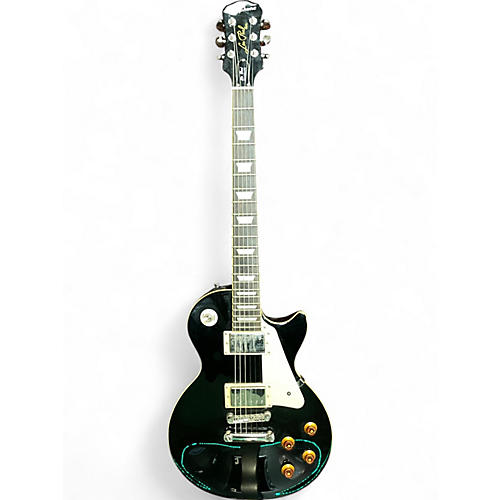 Used Epiphone Les Paul Standard Black Solid Body Electric Guitar Black