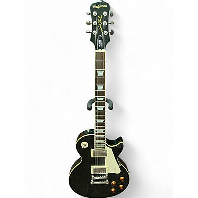 Used Epiphone Les Paul Standard Black Solid Body Electric Guitar