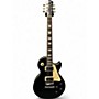 Used Epiphone Les Paul Standard Black Solid Body Electric Guitar Black