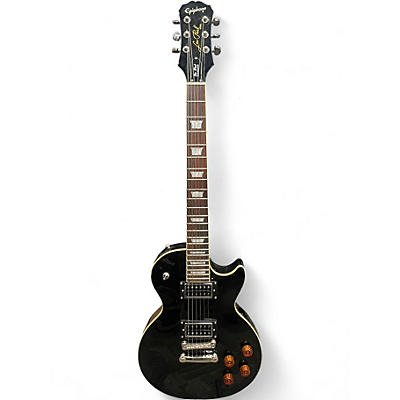 Used Epiphone Les Paul Standard Black Solid Body Electric Guitar