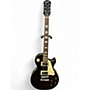 Used Epiphone Les Paul Standard Black Solid Body Electric Guitar Black