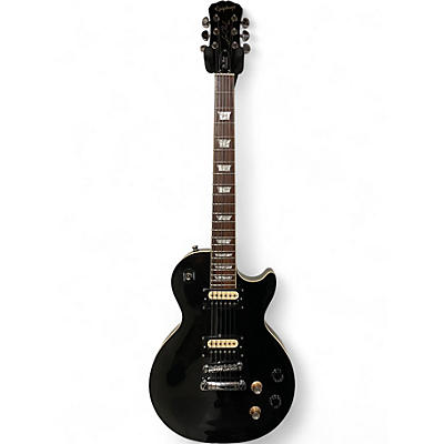Used Epiphone Les Paul Standard Black Solid Body Electric Guitar