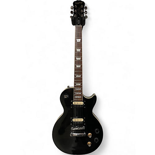 Used Epiphone Les Paul Standard Black Solid Body Electric Guitar Black
