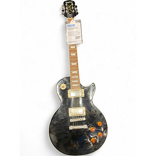 Used Epiphone Les Paul Standard Black Solid Body Electric Guitar Black