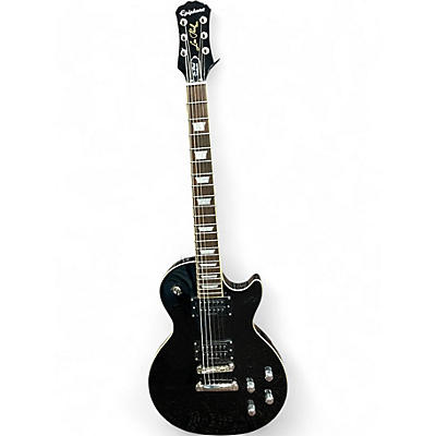 Used Epiphone Les Paul Standard Black Solid Body Electric Guitar