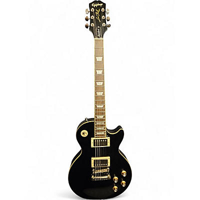 Used Epiphone Les Paul Standard Black Solid Body Electric Guitar