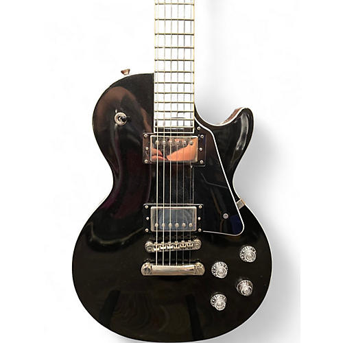 Used Epiphone Les Paul Standard Black Solid Body Electric Guitar Black