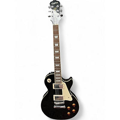 Used Epiphone Les Paul Standard Black Solid Body Electric Guitar