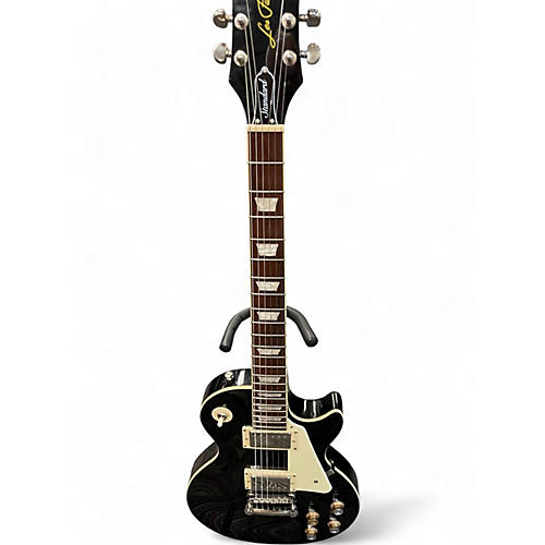 Used Epiphone Les Paul Standard Black Solid Body Electric Guitar Black
