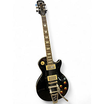 Used Epiphone Les Paul Standard Black Solid Body Electric Guitar