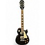 Used Epiphone Les Paul Standard Black Solid Body Electric Guitar Black