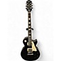 Used Epiphone Les Paul Standard Black Solid Body Electric Guitar Black