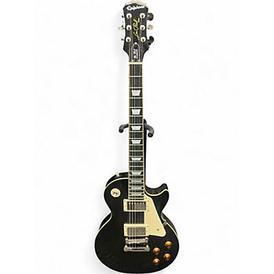 Used Epiphone Les Paul Standard Black Solid Body Electric Guitar