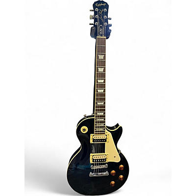 Used Epiphone Les Paul Standard Black Solid Body Electric Guitar