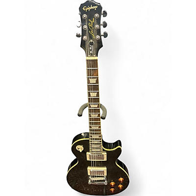 Used Epiphone Les Paul Standard Black Solid Body Electric Guitar