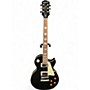 Used Epiphone Les Paul Standard Black Solid Body Electric Guitar Black