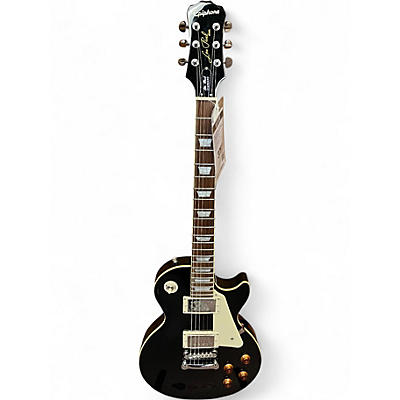 Used Epiphone Les Paul Standard Black Solid Body Electric Guitar