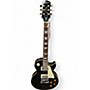 Used Epiphone Les Paul Standard Black Solid Body Electric Guitar Black