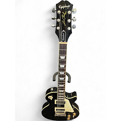 Used Epiphone Les Paul Standard Black Solid Body Electric Guitar