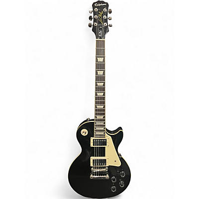 Used Epiphone Les Paul Standard Black Solid Body Electric Guitar