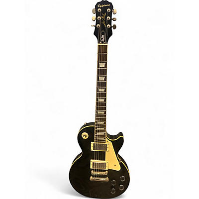 Used Epiphone Les Paul Standard Black Solid Body Electric Guitar
