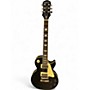 Used Epiphone Les Paul Standard Black Solid Body Electric Guitar Black
