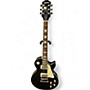 Used Epiphone Les Paul Standard Black Solid Body Electric Guitar Black