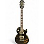 Used Epiphone Les Paul Standard Black Solid Body Electric Guitar Black
