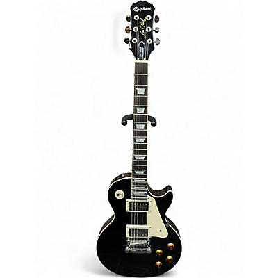 Used Epiphone Les Paul Standard Black Solid Body Electric Guitar