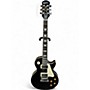 Used Epiphone Les Paul Standard Black Solid Body Electric Guitar Black