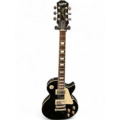 Used Epiphone Les Paul Standard Black Solid Body Electric Guitar