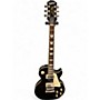 Used Epiphone Les Paul Standard Black Solid Body Electric Guitar Black