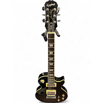 Used Epiphone Les Paul Standard Black Solid Body Electric Guitar