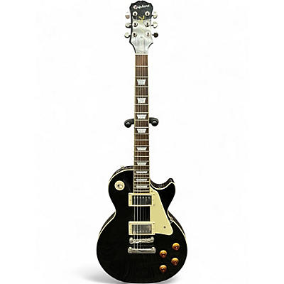 Used Epiphone Les Paul Standard Black Solid Body Electric Guitar
