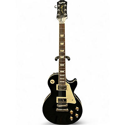 Used Epiphone Les Paul Standard Black Solid Body Electric Guitar
