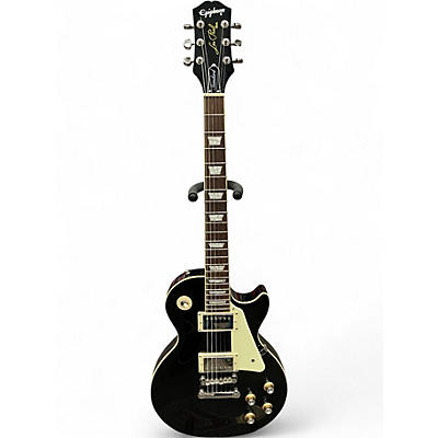 Used Epiphone Les Paul Standard Black Solid Body Electric Guitar