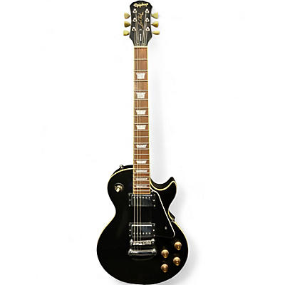 Used Epiphone Les Paul Standard Black Solid Body Electric Guitar