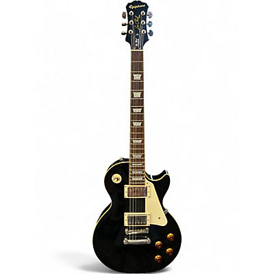 Used Epiphone Les Paul Standard Black Solid Body Electric Guitar