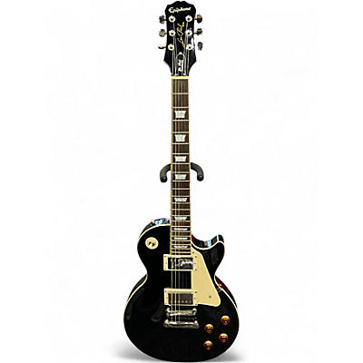 Used Epiphone Les Paul Standard Black Solid Body Electric Guitar