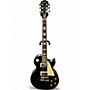 Used Epiphone Les Paul Standard Black Solid Body Electric Guitar Black