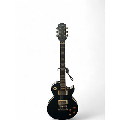 Used Epiphone Les Paul Standard Black Solid Body Electric Guitar