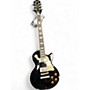 Used Epiphone Les Paul Standard Black Solid Body Electric Guitar Black