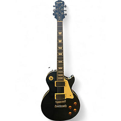 Used Epiphone Les Paul Standard Black Solid Body Electric Guitar