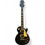 Used Epiphone Les Paul Standard Black Solid Body Electric Guitar Black