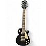 Used Epiphone Les Paul Standard Black Solid Body Electric Guitar Black