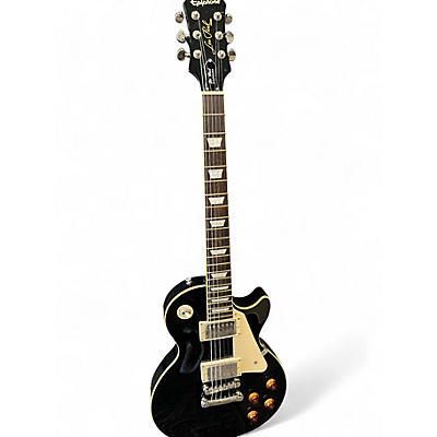 Used Epiphone Les Paul Standard Black Solid Body Electric Guitar