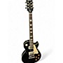 Used Epiphone Les Paul Standard Black Solid Body Electric Guitar Black