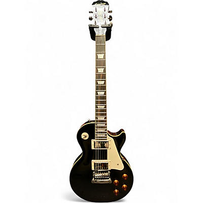 Used Epiphone Les Paul Standard Black Solid Body Electric Guitar